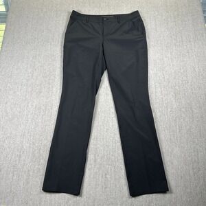 Eddie Bauer Hiking Pants Women 8 Black First Ascent Straight Leg Curvy